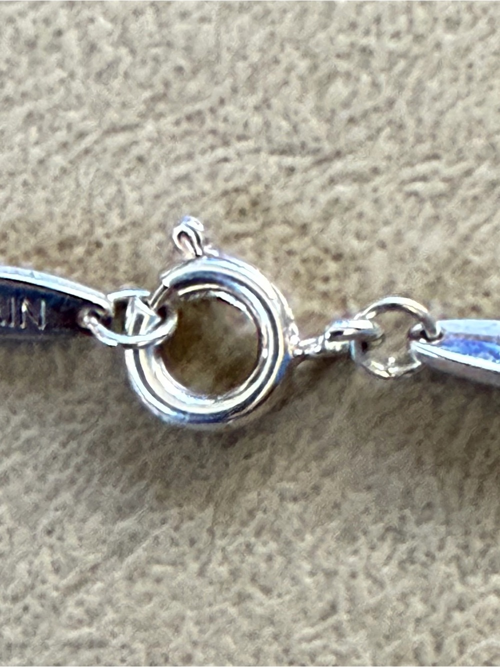 Tiffany & Co. 18” Elsa Peretti Cross Sterling Silver .925 Chain Necklace - Picture 9 of 11